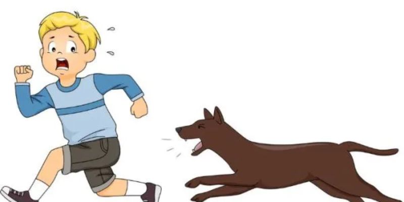 Thấy bị chó rượt đuổi trong giấc mơ