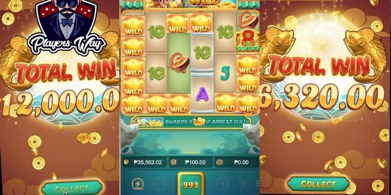 Đồ họa đẹp mắt của Slot game Thần may mắn